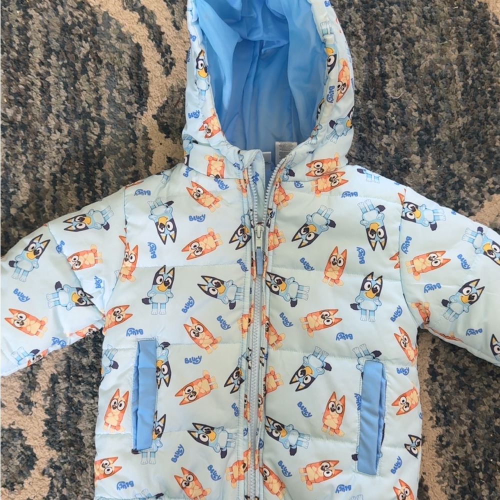 Bluey Themed Baby Snowsuit